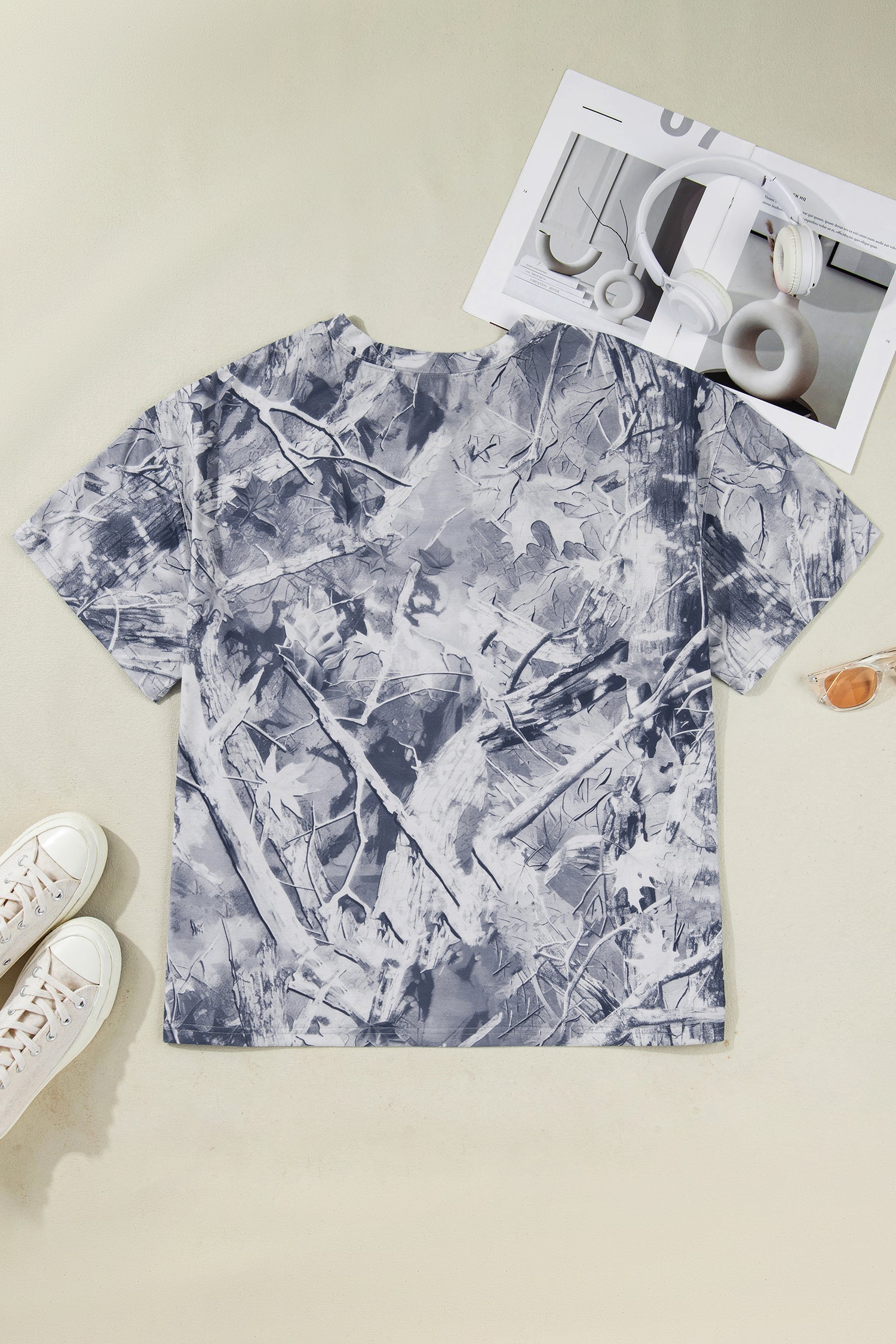 Plus Size Woodland Camo LOVE LIKE JESUS T-Shirt
