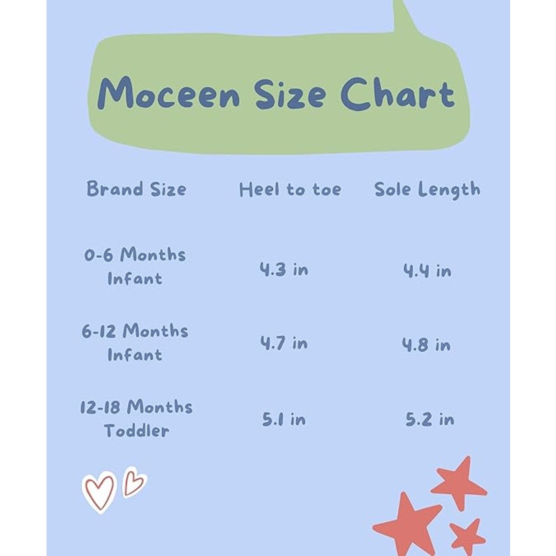 Moceen Baby Boys 12 -18 Months Navy Loafers Soft Sole PU Leather Moccasins Shoes