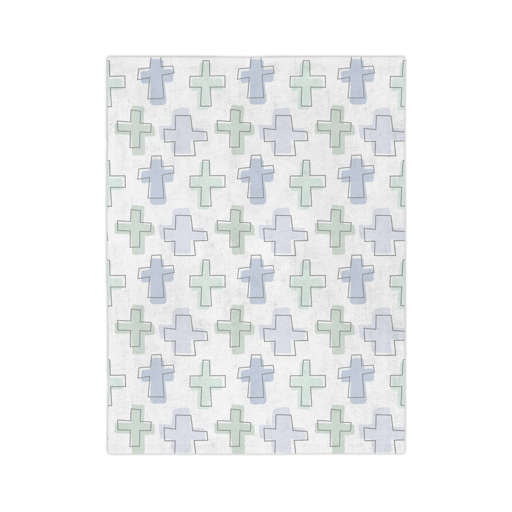 Rooted in Faith Minky Blanket