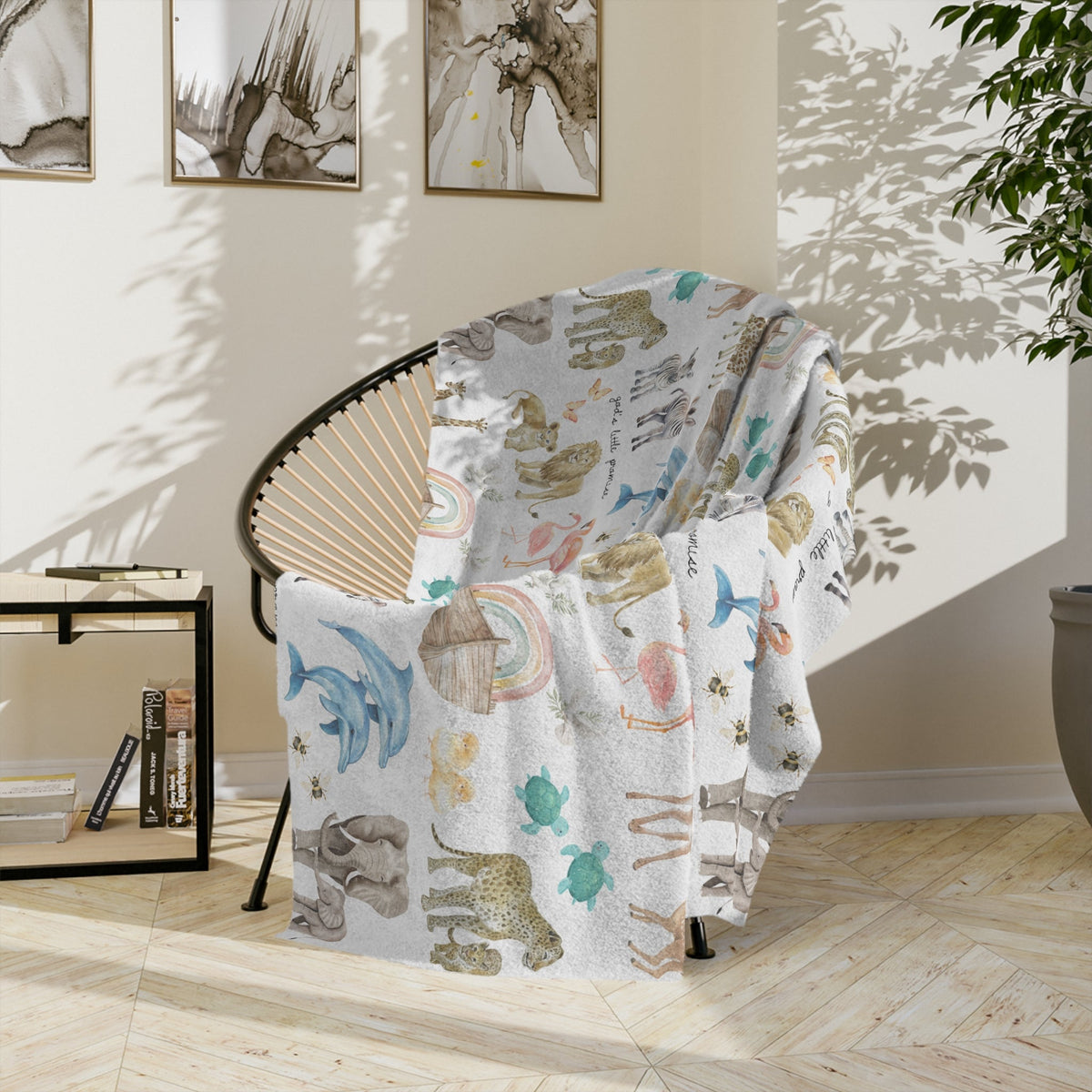God's Little Promise Minky Blanket