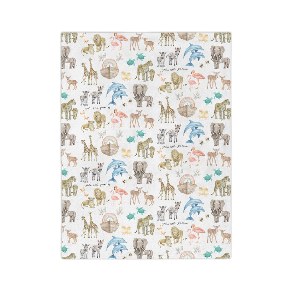 God's Little Promise Minky Blanket