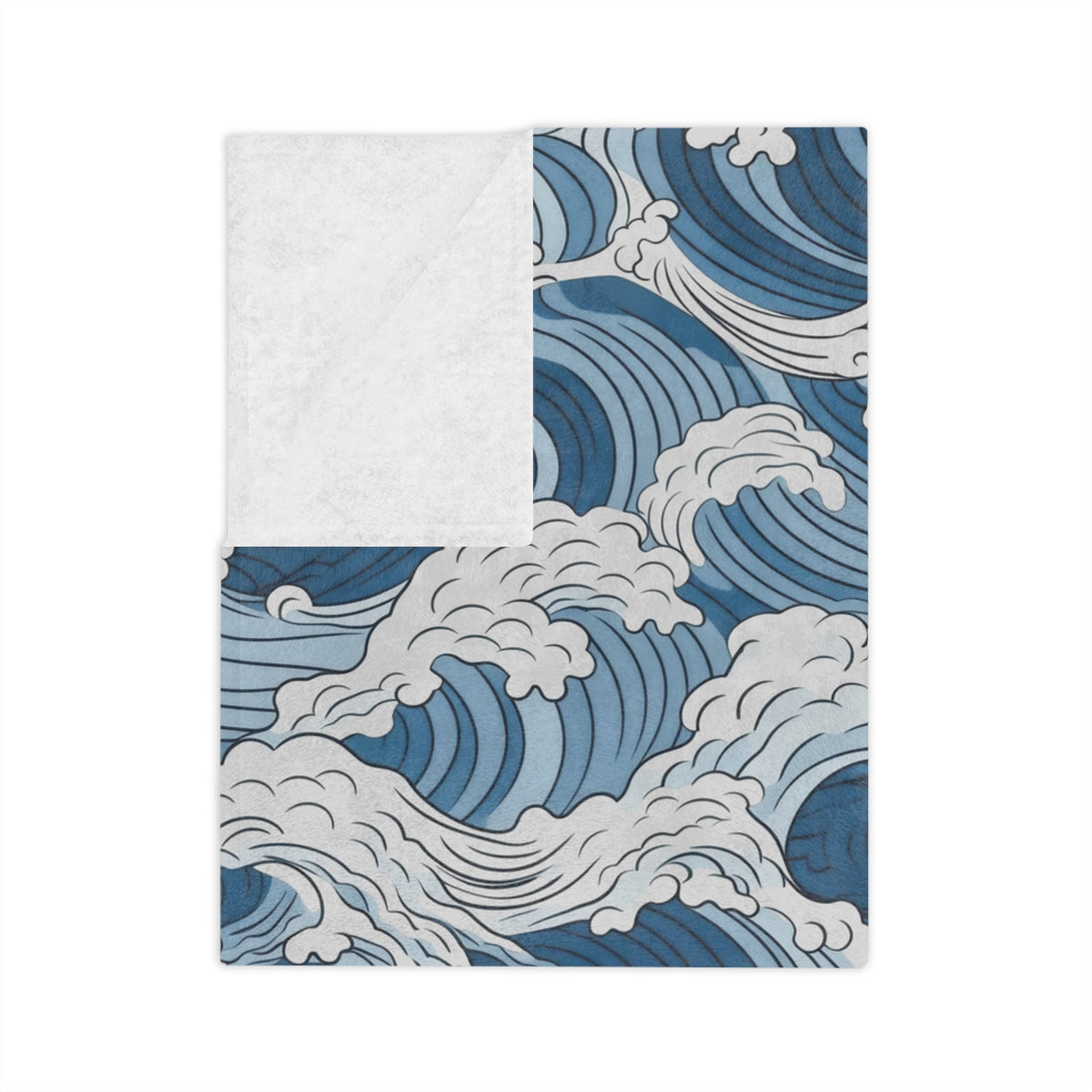 Through The Waters Minky Blanket