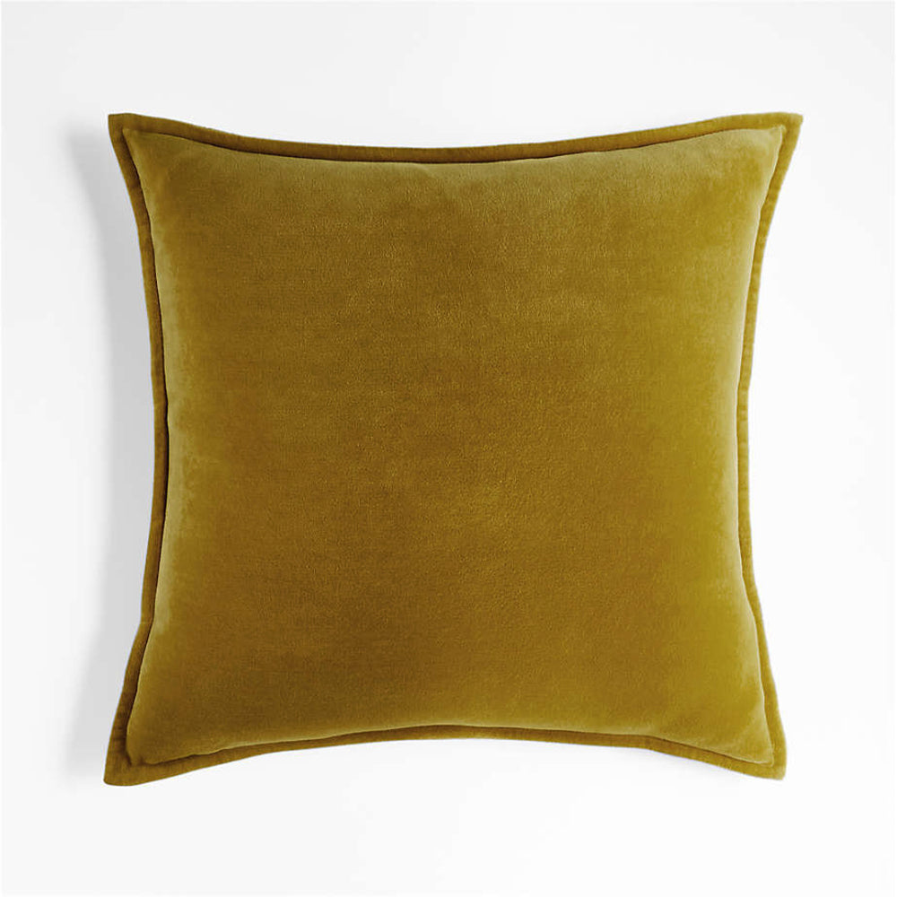 Throw Pillow Cover with 450g Insert, dark-grey, velvet, 20X20, Decorative Cushion – Fancy & Stacy