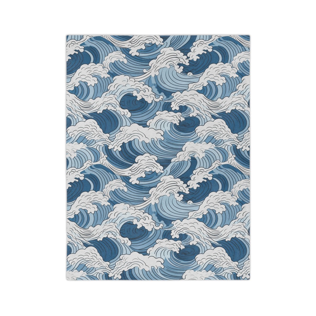 Through The Waters Minky Blanket