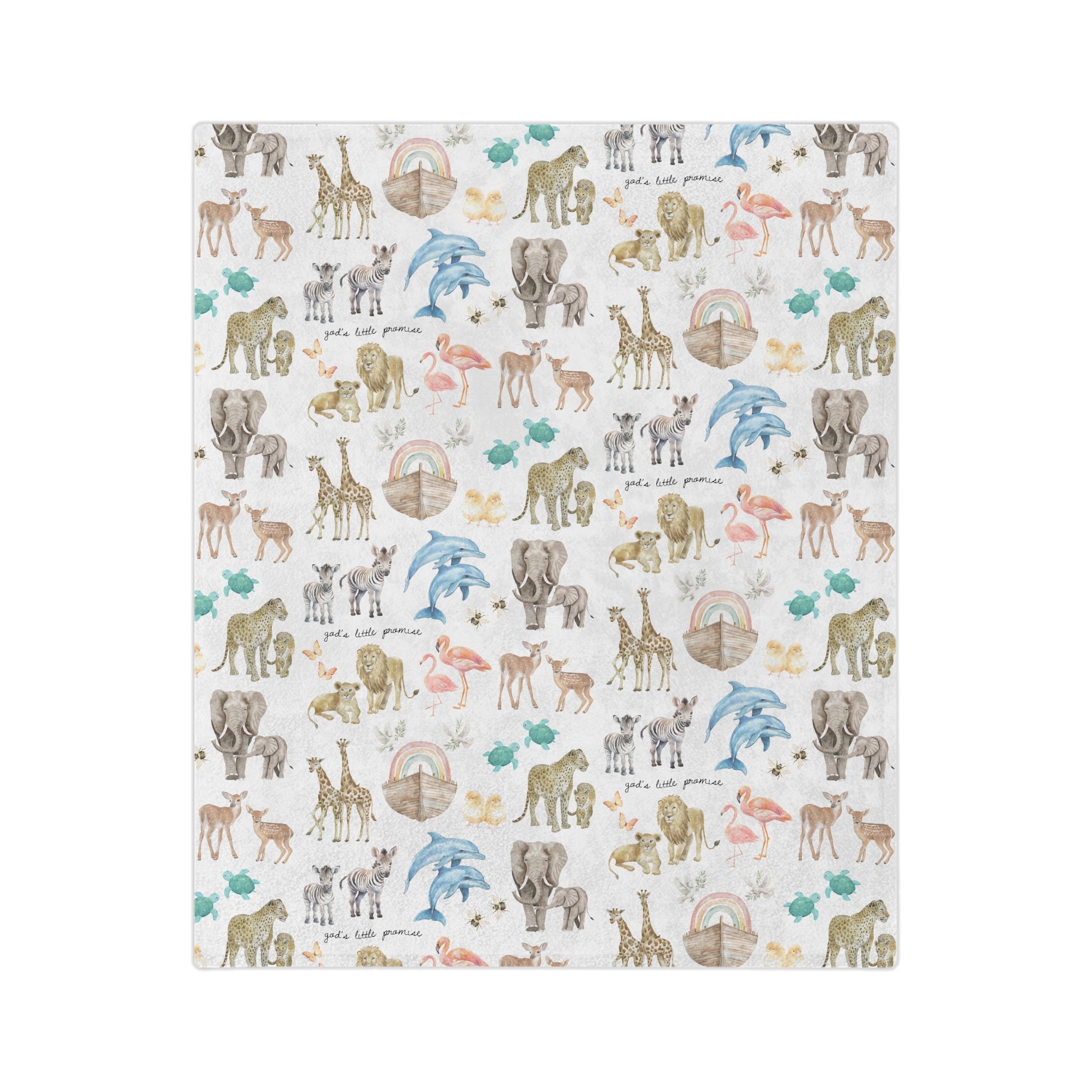 God's Little Promise Minky Blanket