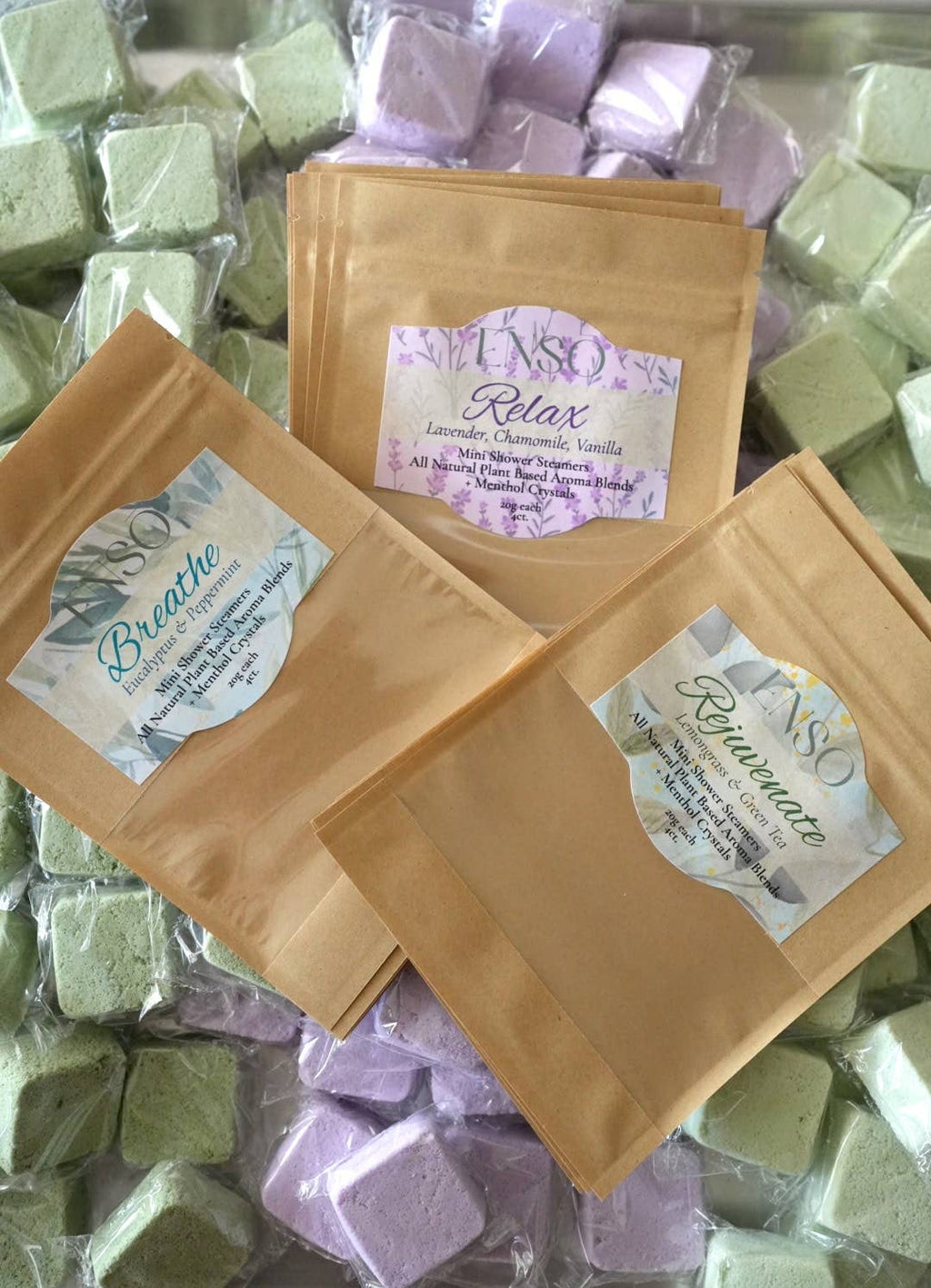 Breathe Aromatherapy Menthol Shower Steamers Gift Set