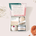 31st Birthday Compass Necklace Spa Gift Box Set