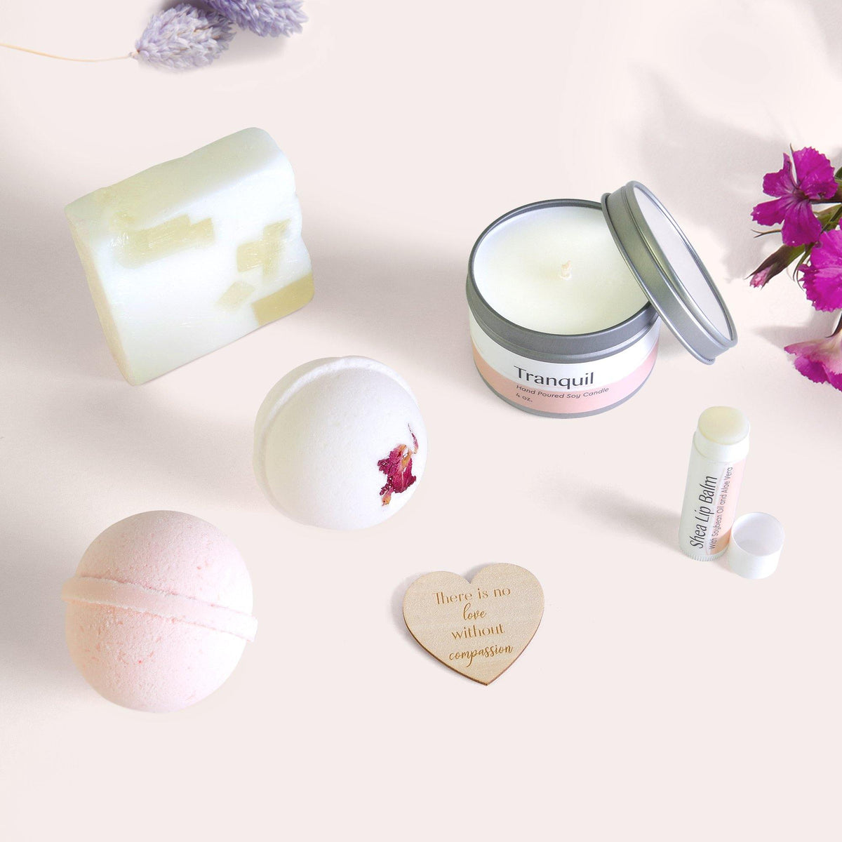 31st Birthday Compass Necklace Spa Gift Box Set