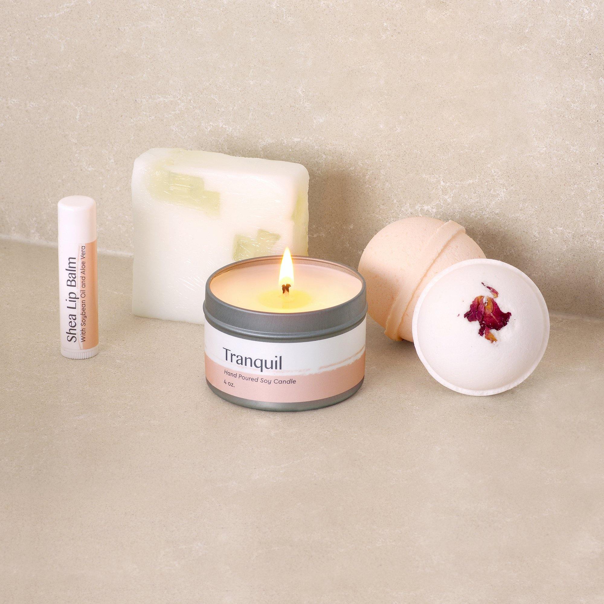 32nd Birthday Compass Necklace Spa Gift Box Set