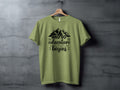 And So Adventure Begins Mountain Theme Graphic T-Shirt