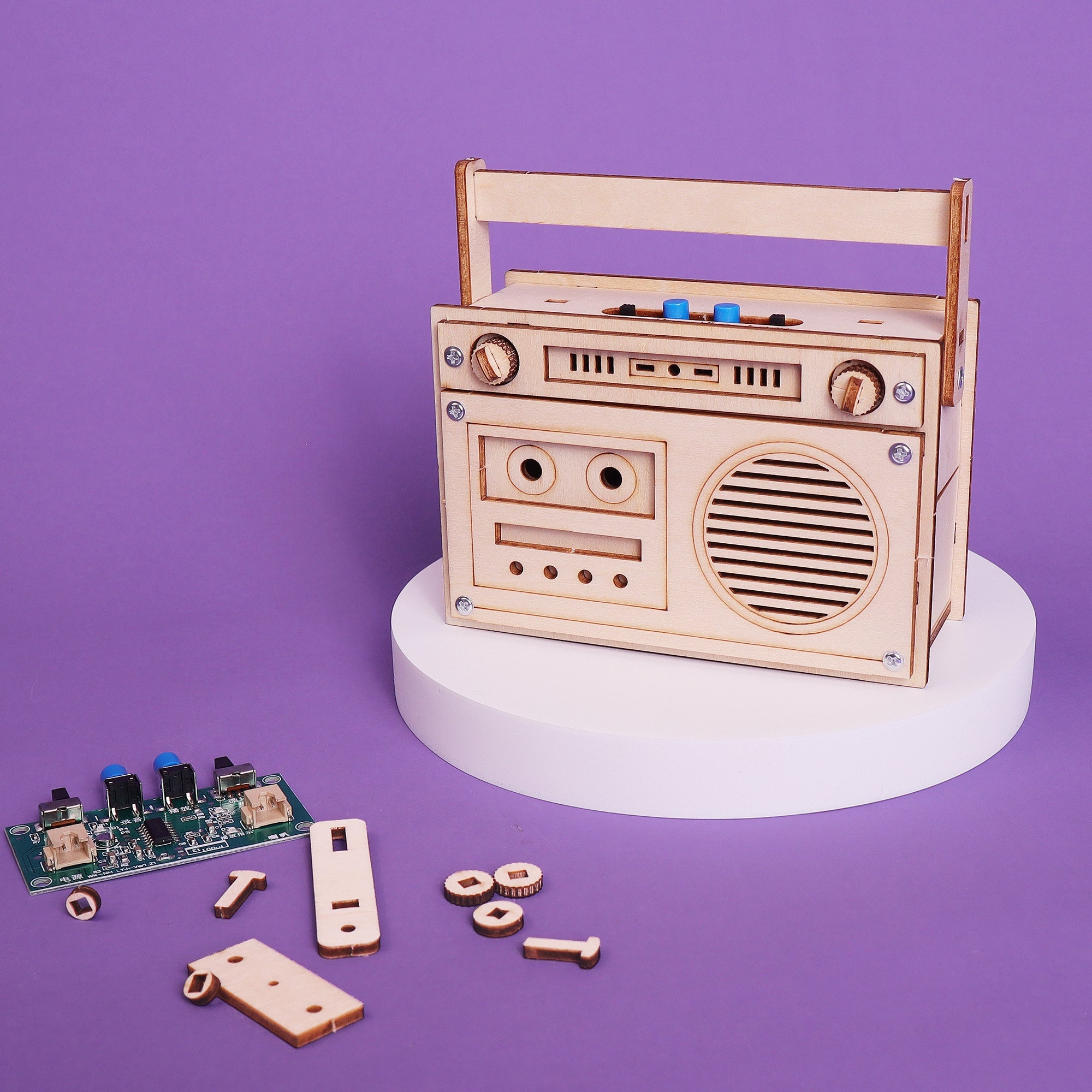 60 Seconds Voice Recorder DIY Kit, Educational STEM Toy