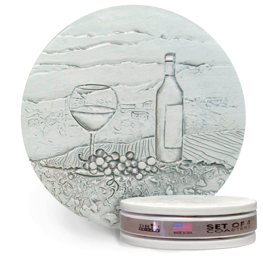 Wine Scene Drink Coasters