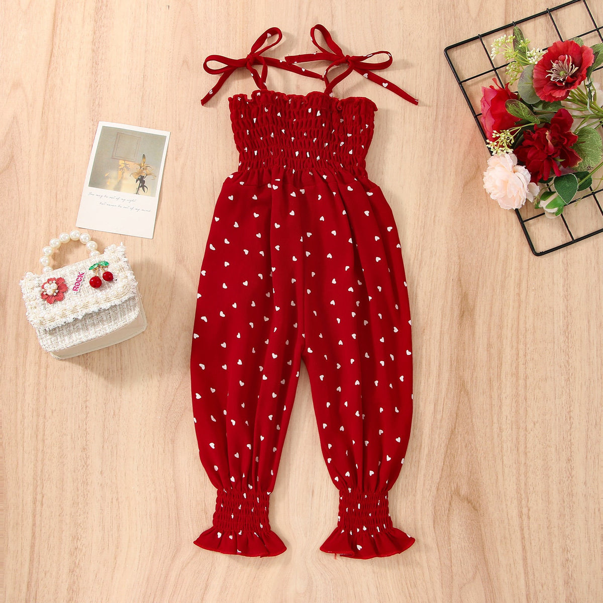 Baby Summer Clothes Sleeveless Strap Pants Solid Overalls Cotton Outfits Jumpsuits/ Romper for Girls