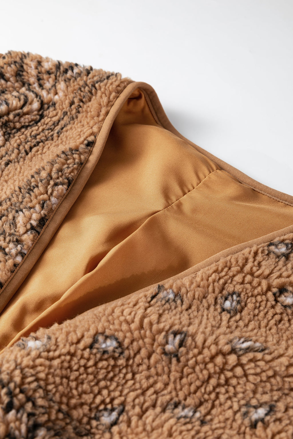 Western Paisley Sherpa Pocketed Vest