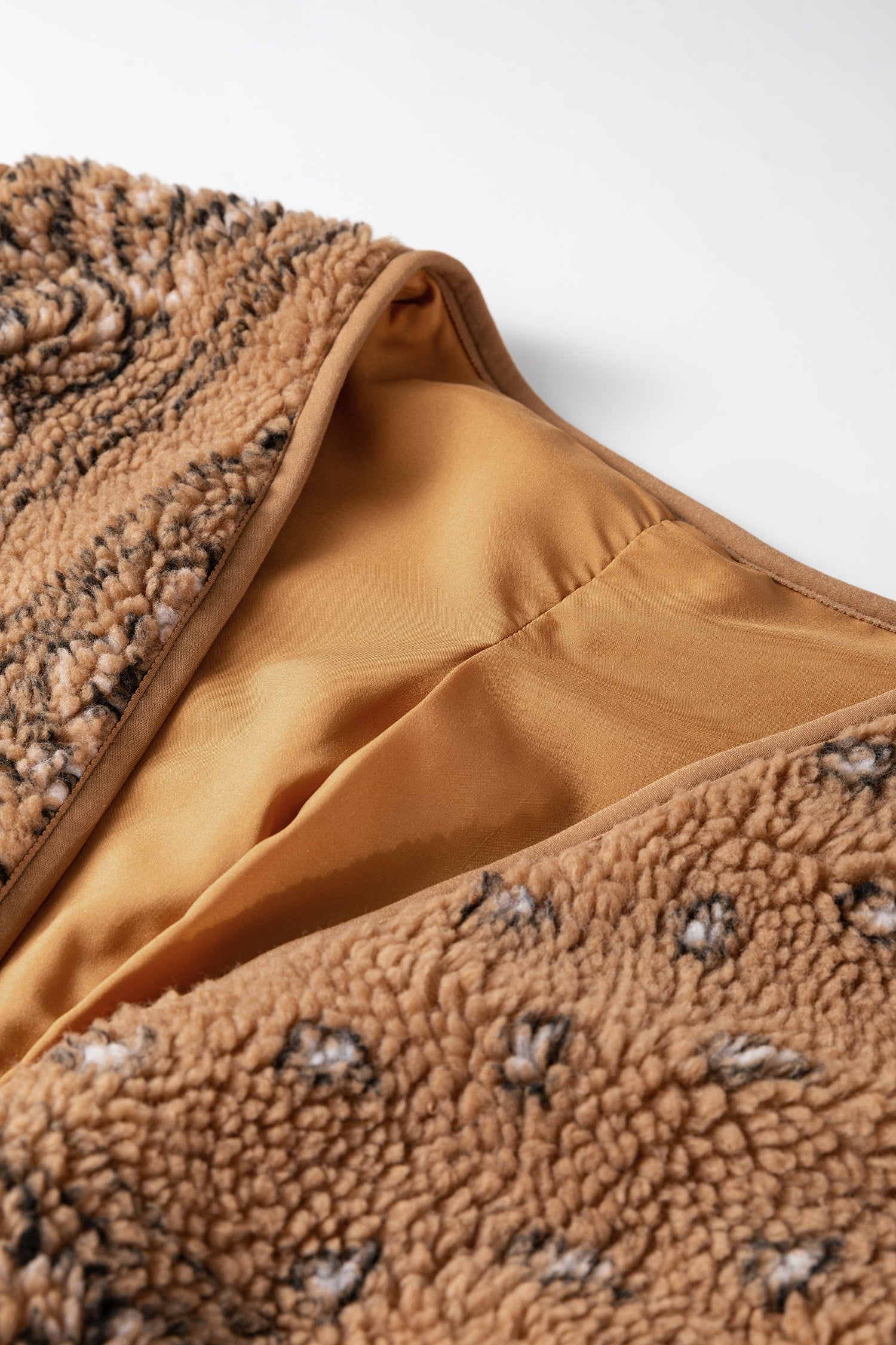 Western Paisley Sherpa Pocketed Vest