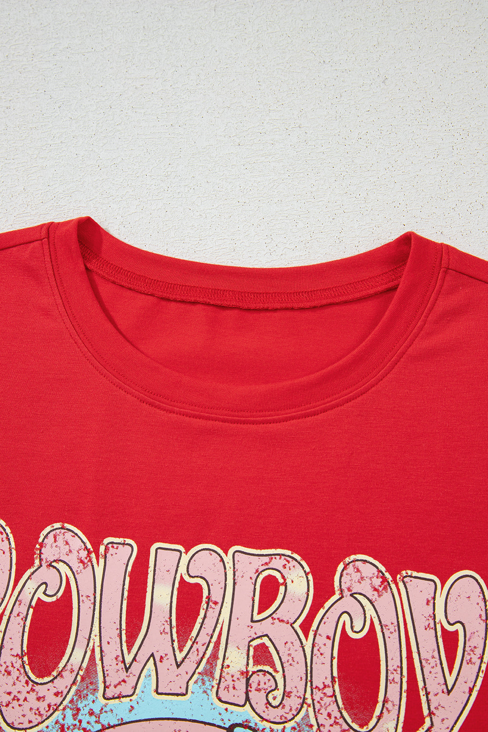 COWBOY Take Me Away Western Crewneck Tee