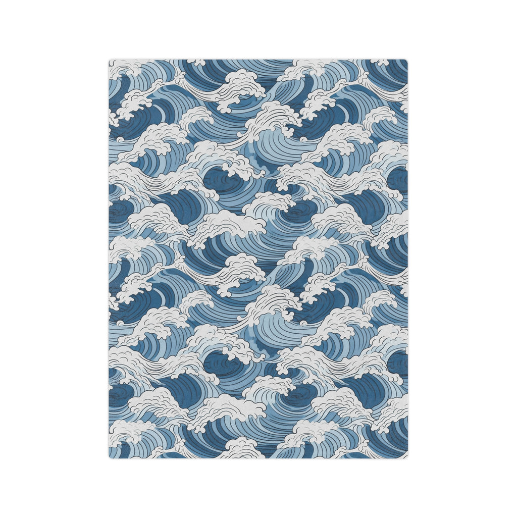 Through The Waters Minky Blanket