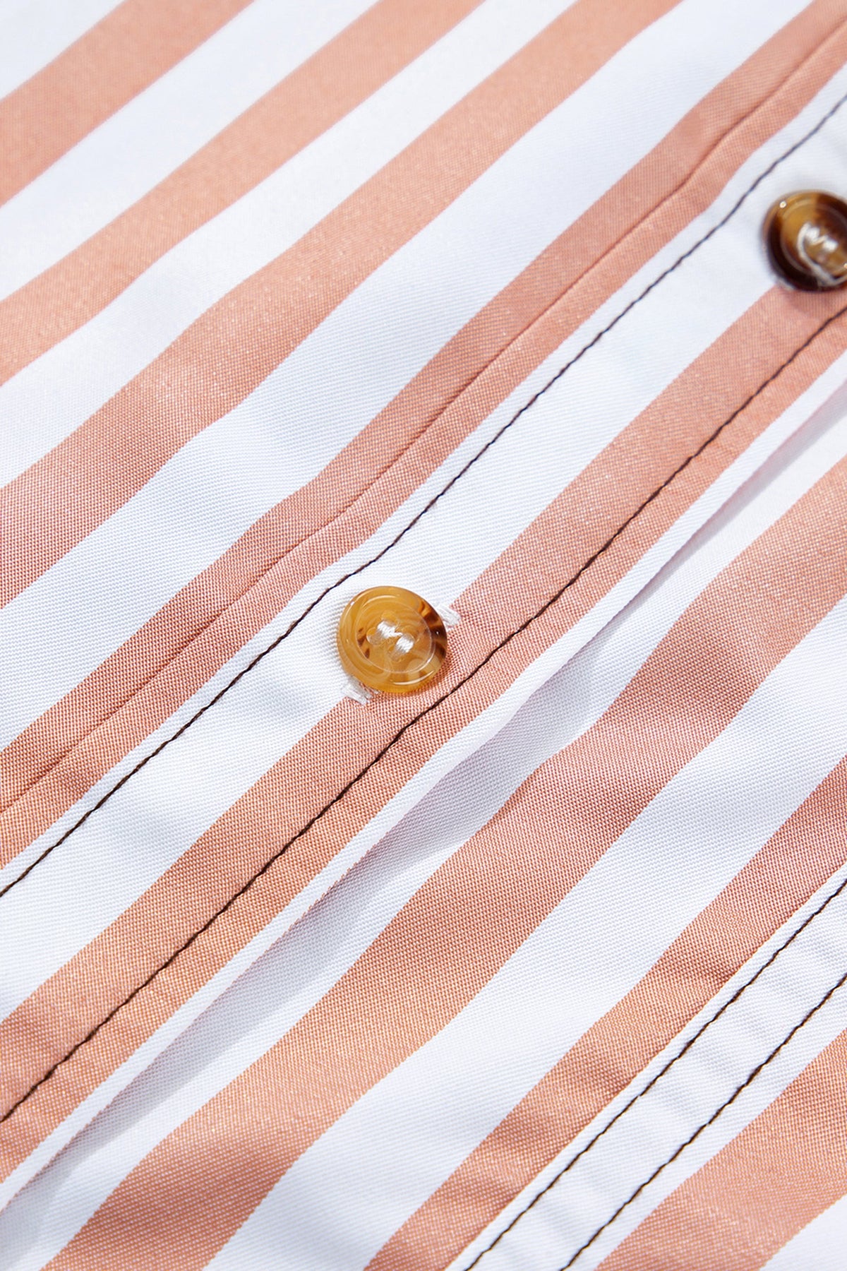 Western Stripe Button Down Long Sleeve Shirt