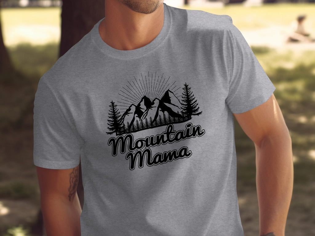 Mountain Mama Adventure Design Ideal Mother's Day T-Shirt