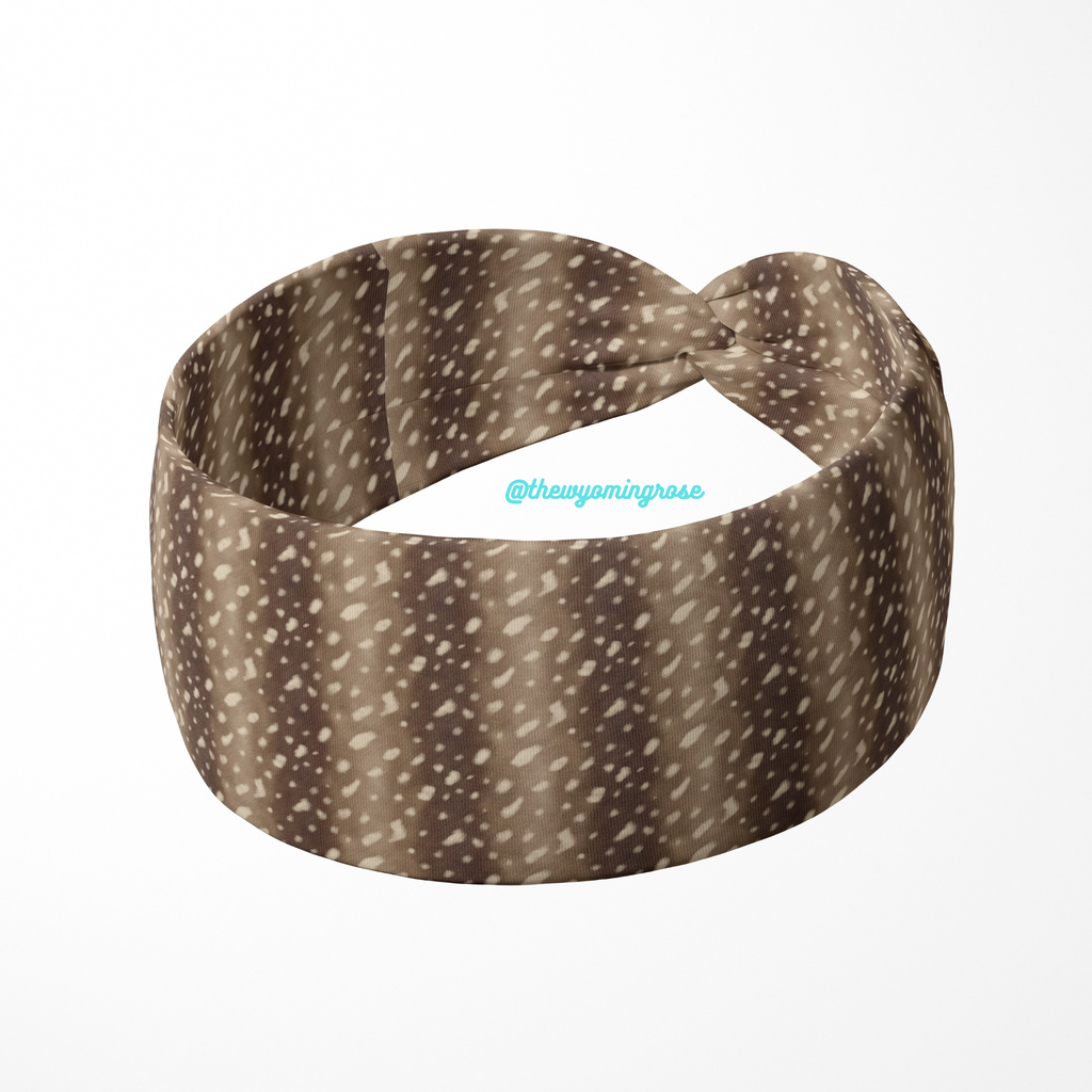 Fawn Print Headband