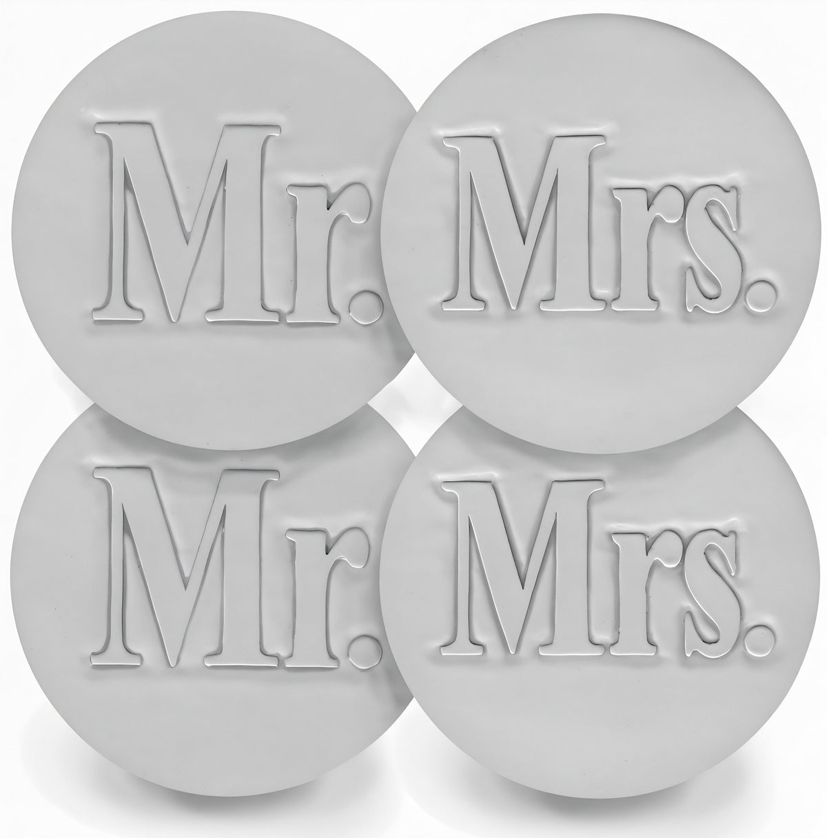 Mr. & Mrs. Drink Coasters