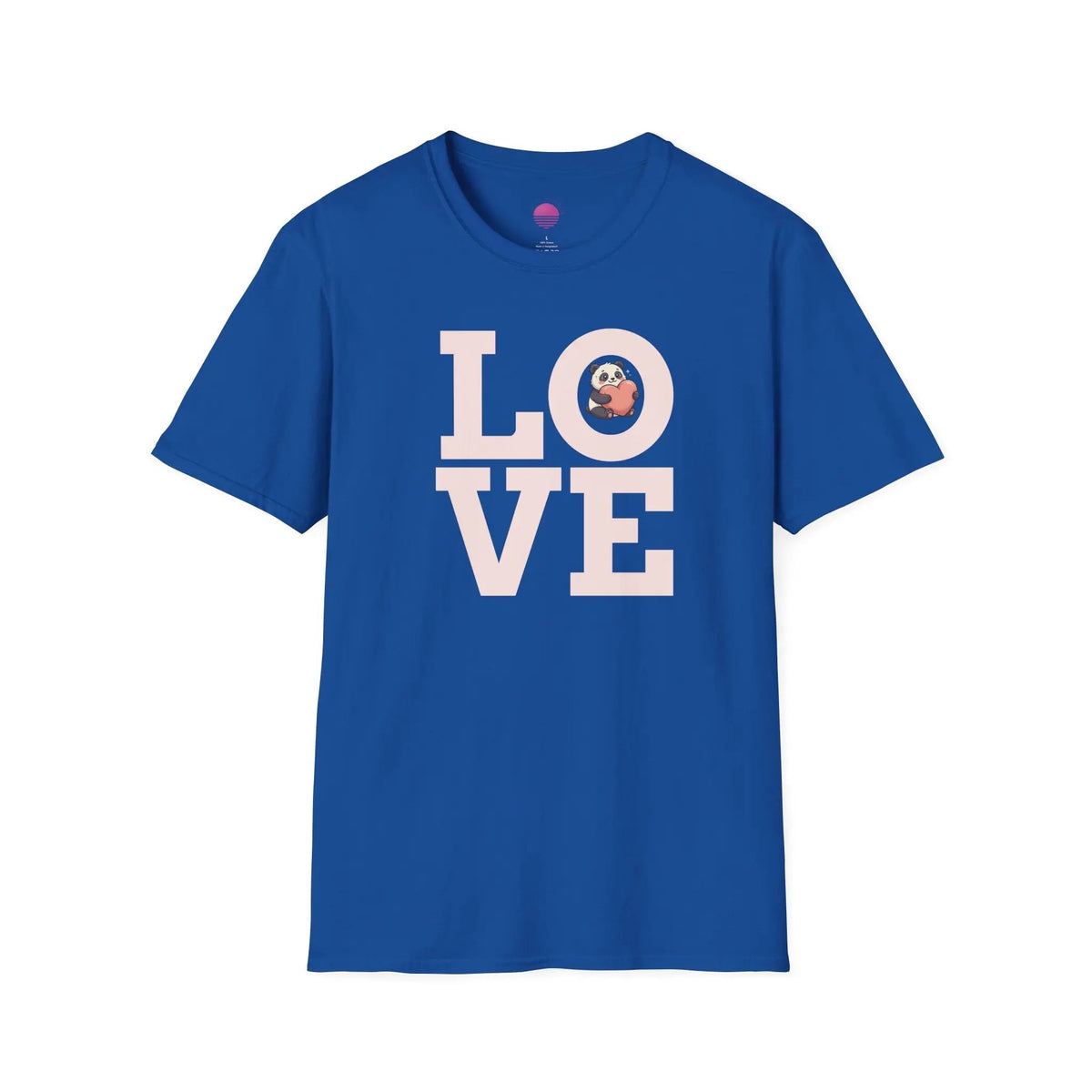 Love Panda T-Shirt — Cute Panda Holding Heart Graphic Tee