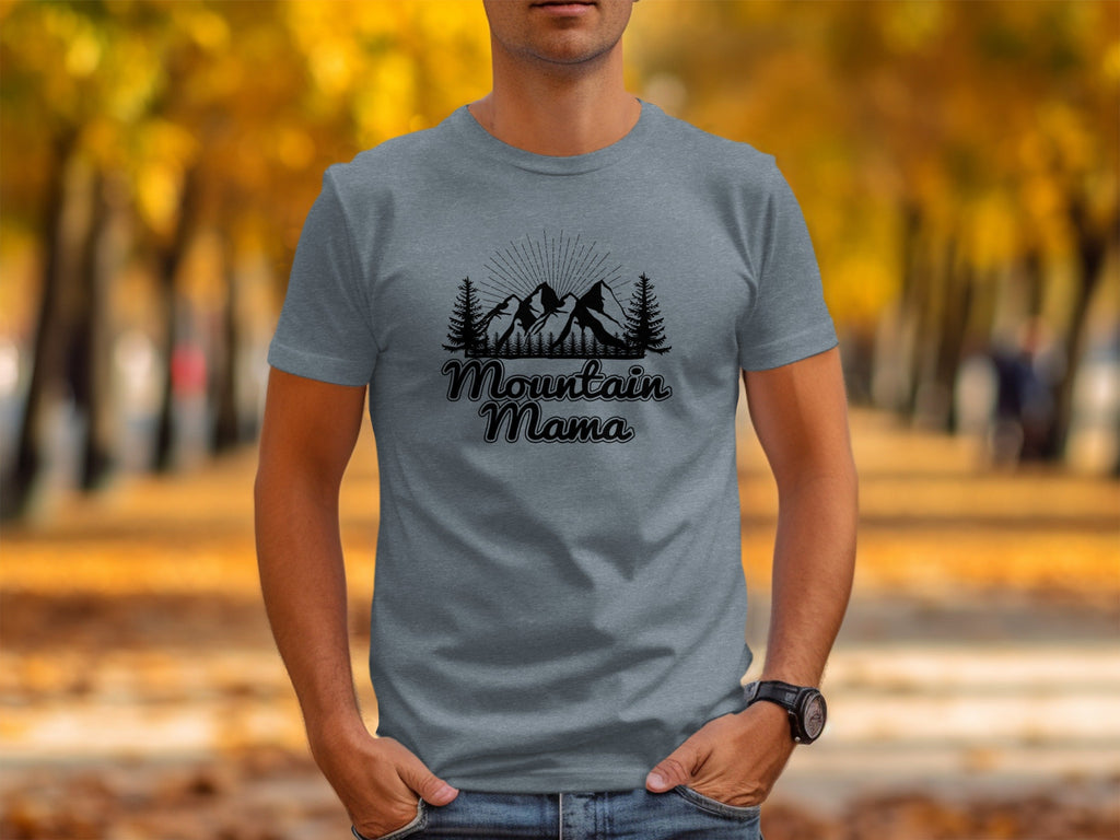 Mountain Mama Adventure Design Ideal Mother's Day T-Shirt