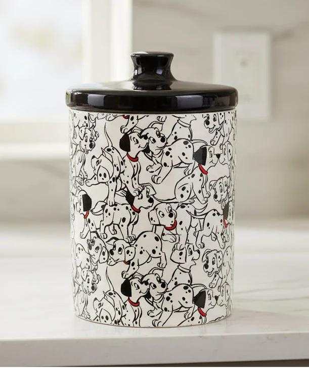 Disney 101 Dalmatians Treat Canister or Cookie Jar 7.25 Inch
