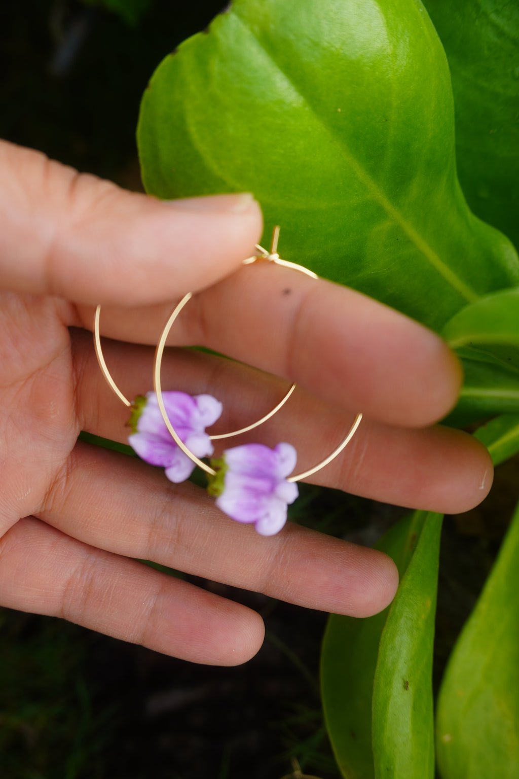 Minimalist Coco Eve Pua Hoops