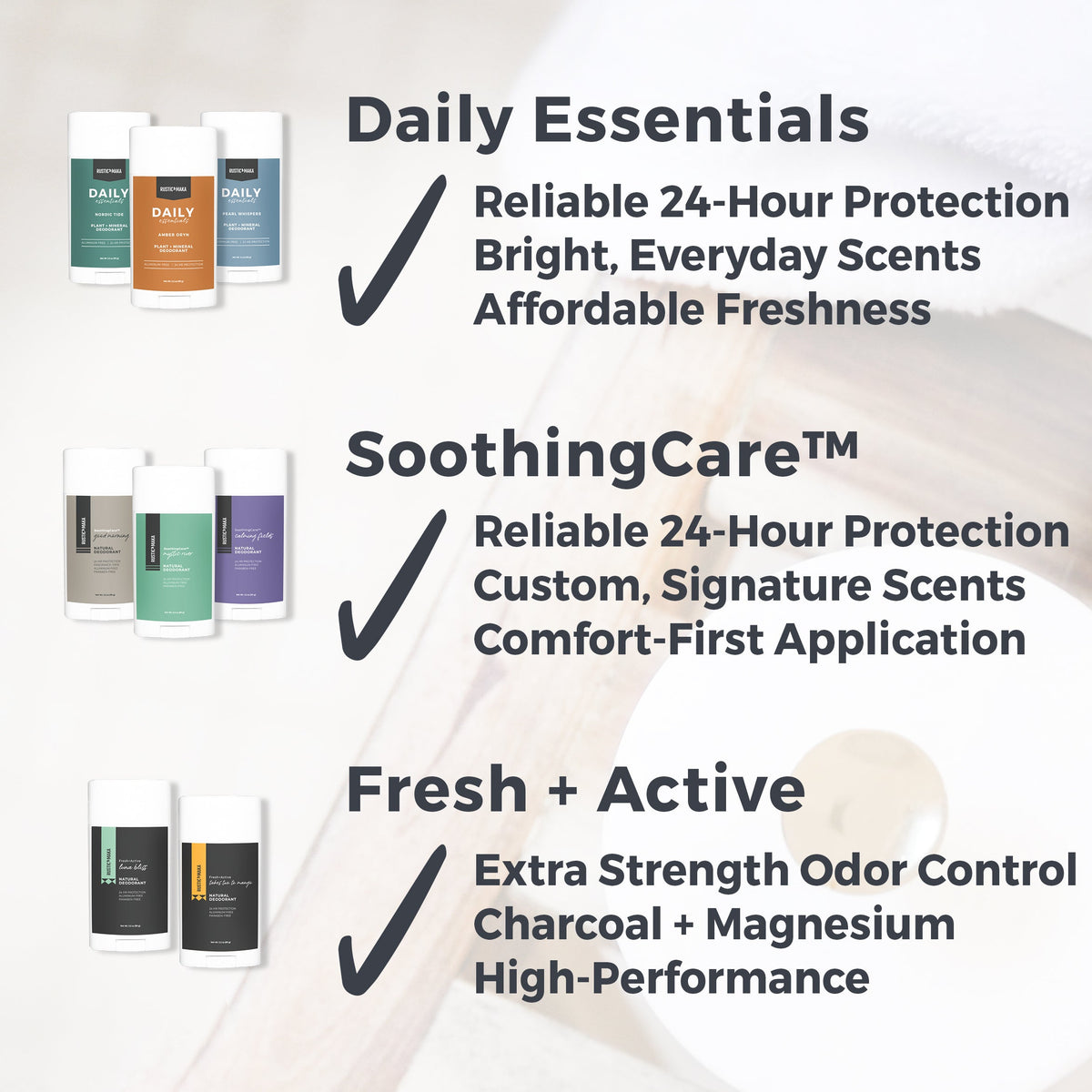 LUNA BLISS Natural Deodorant