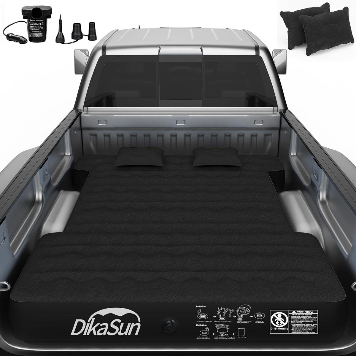 DikaSun Chevrolet 5.5-5.8ft | 6-6.5'  Truck Bed Air Mattress