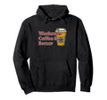 Weekends Coffee Soccer Football Lover Hoodie - Graphic Print Men Women