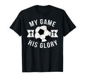 Christian Soccer Gifts Teen Sayings Phrases T-Shirt - Graphic Print Unisex