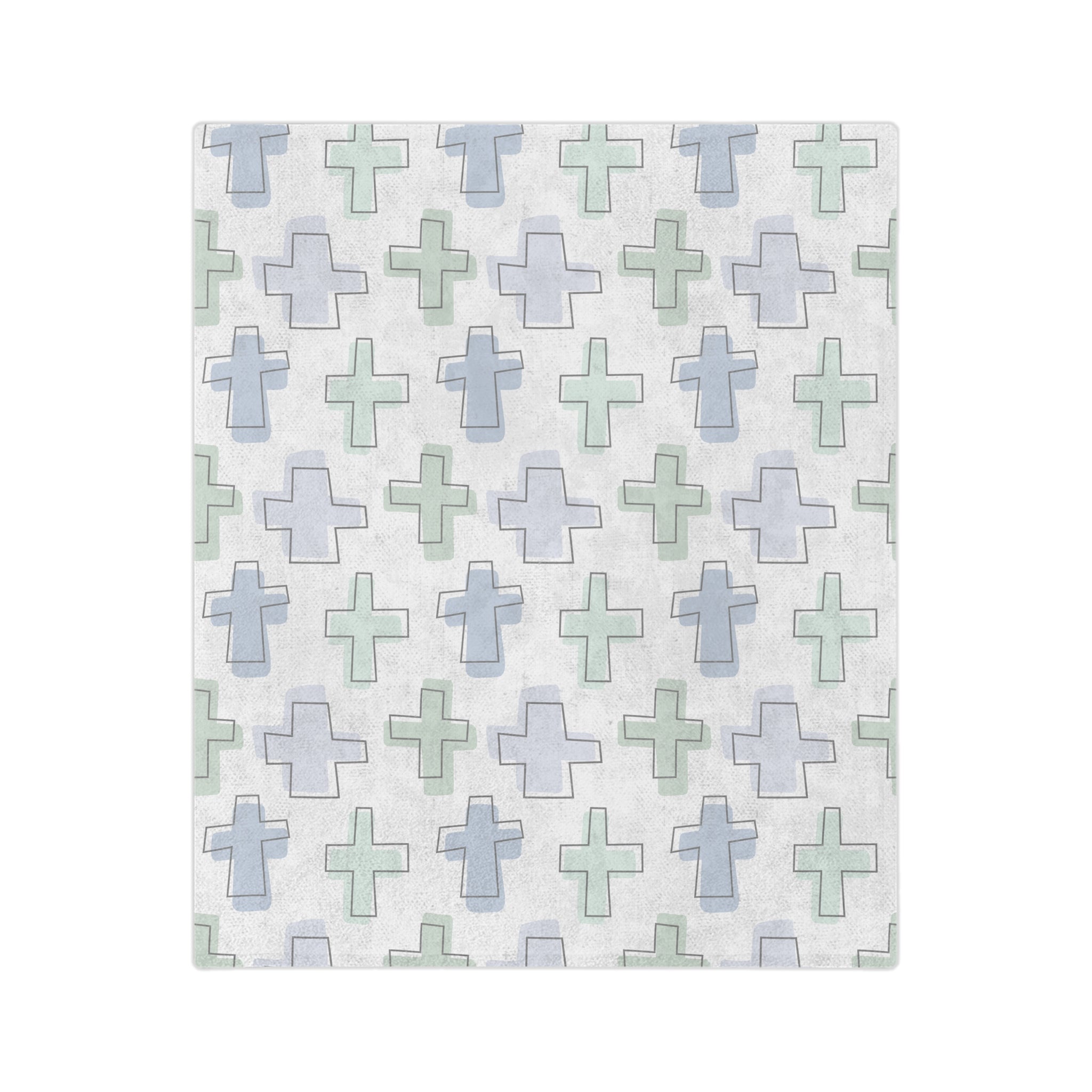 Rooted in Faith Minky Blanket