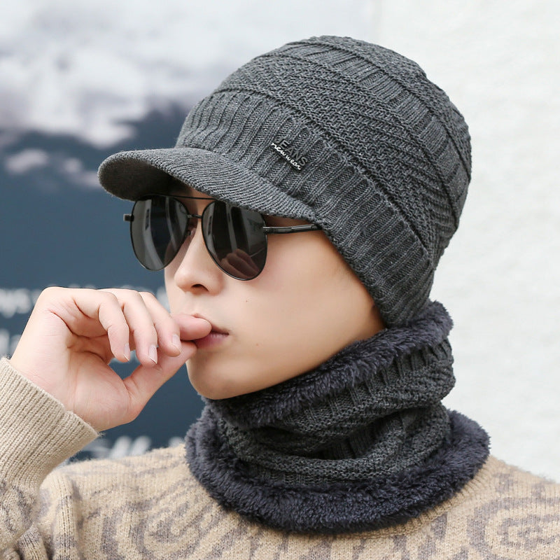 Women’s Fleece-Lined Knit Wool Cap | Winter Warm Hat