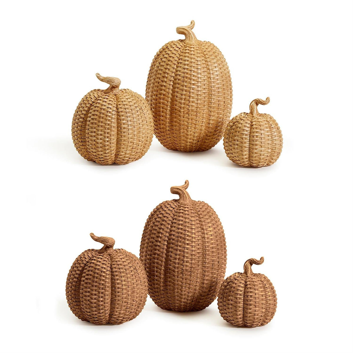Basket Weave Pumpkins