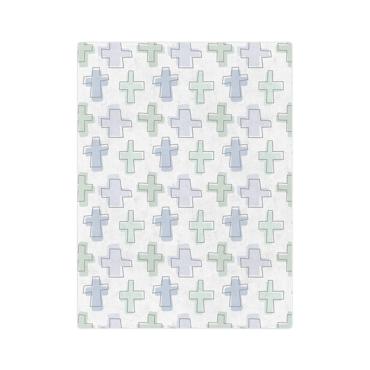 Rooted in Faith Minky Blanket