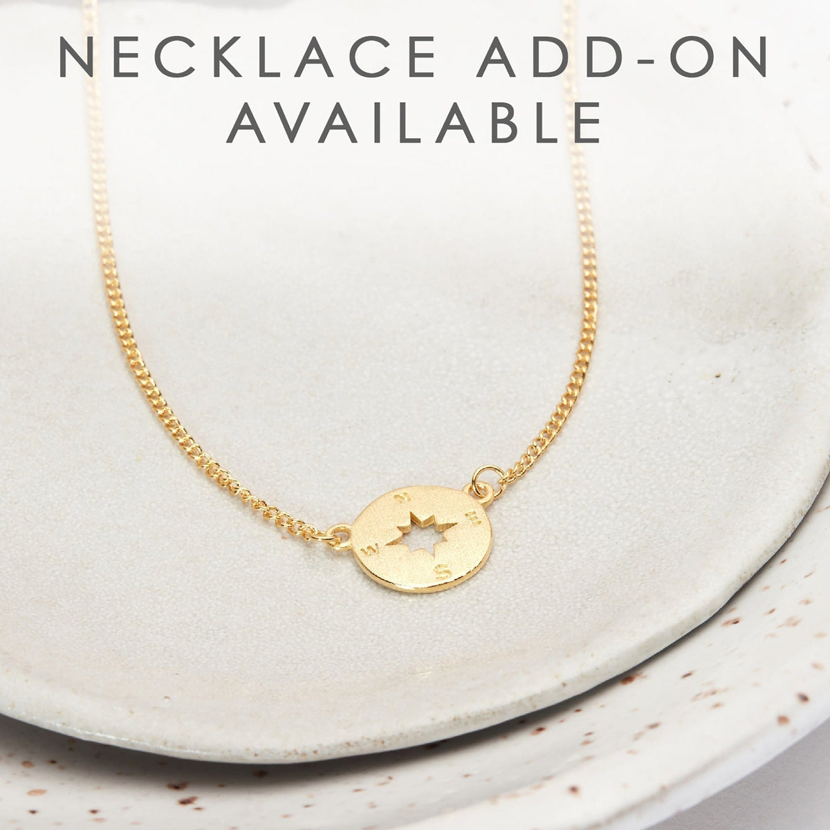 90th Birthday Compass Necklace Spa Gift Box Set