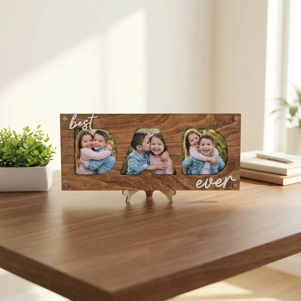 Best Dad Ever Picture Frame