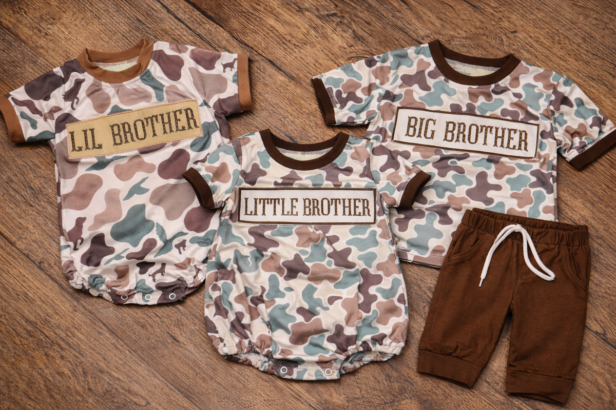 Big Brother Camo Smock Pant Set