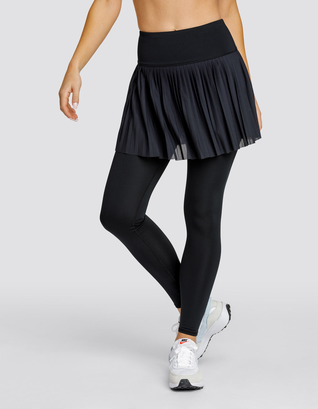 ALLEGRO HI-RISE SKIRTED LEGGING - ONYX