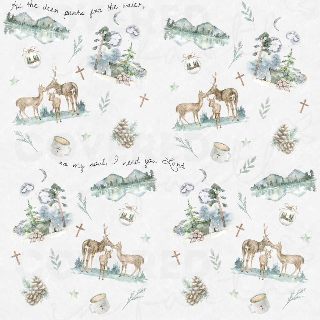 My Soul Longs Minky Blanket