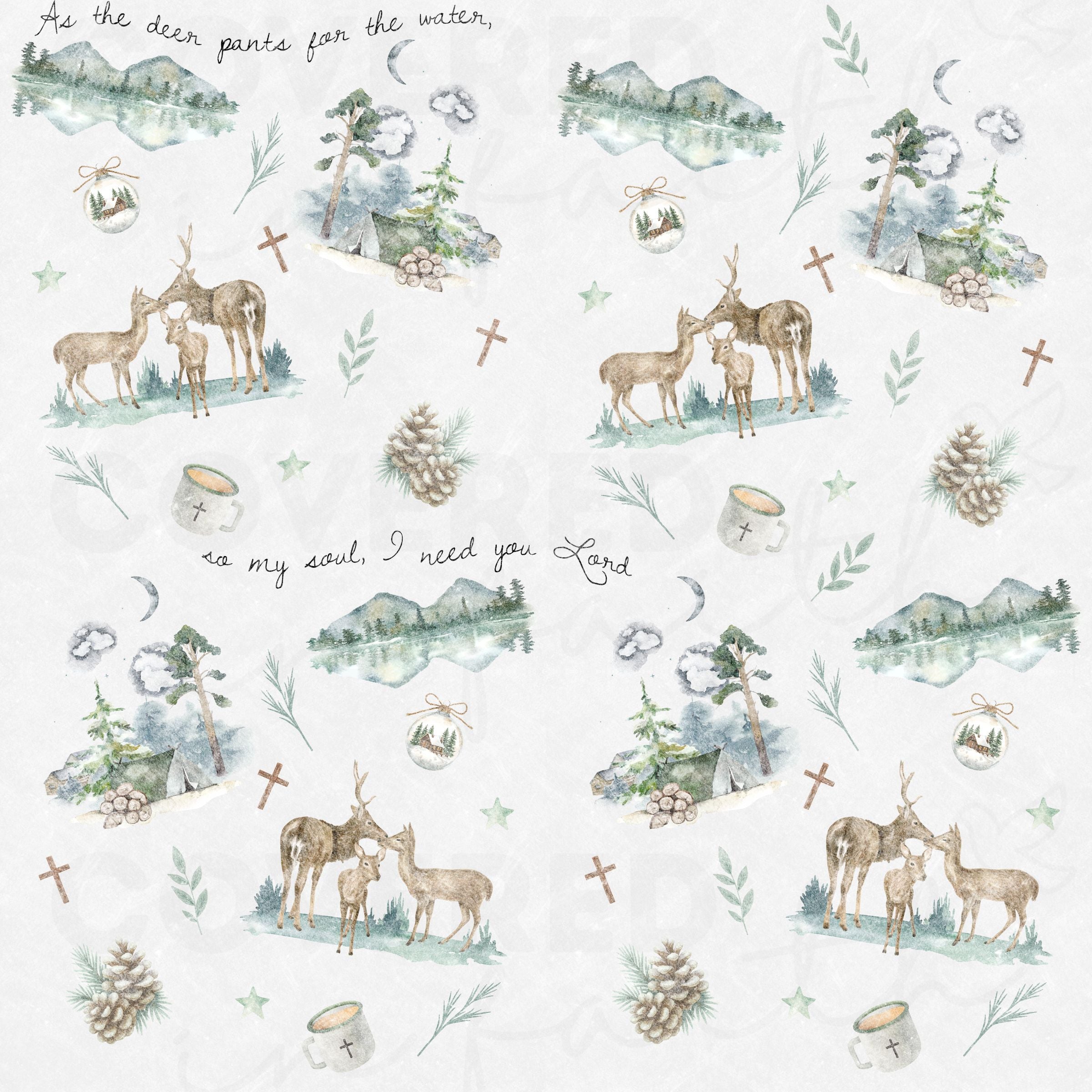 My Soul Longs Minky Blanket