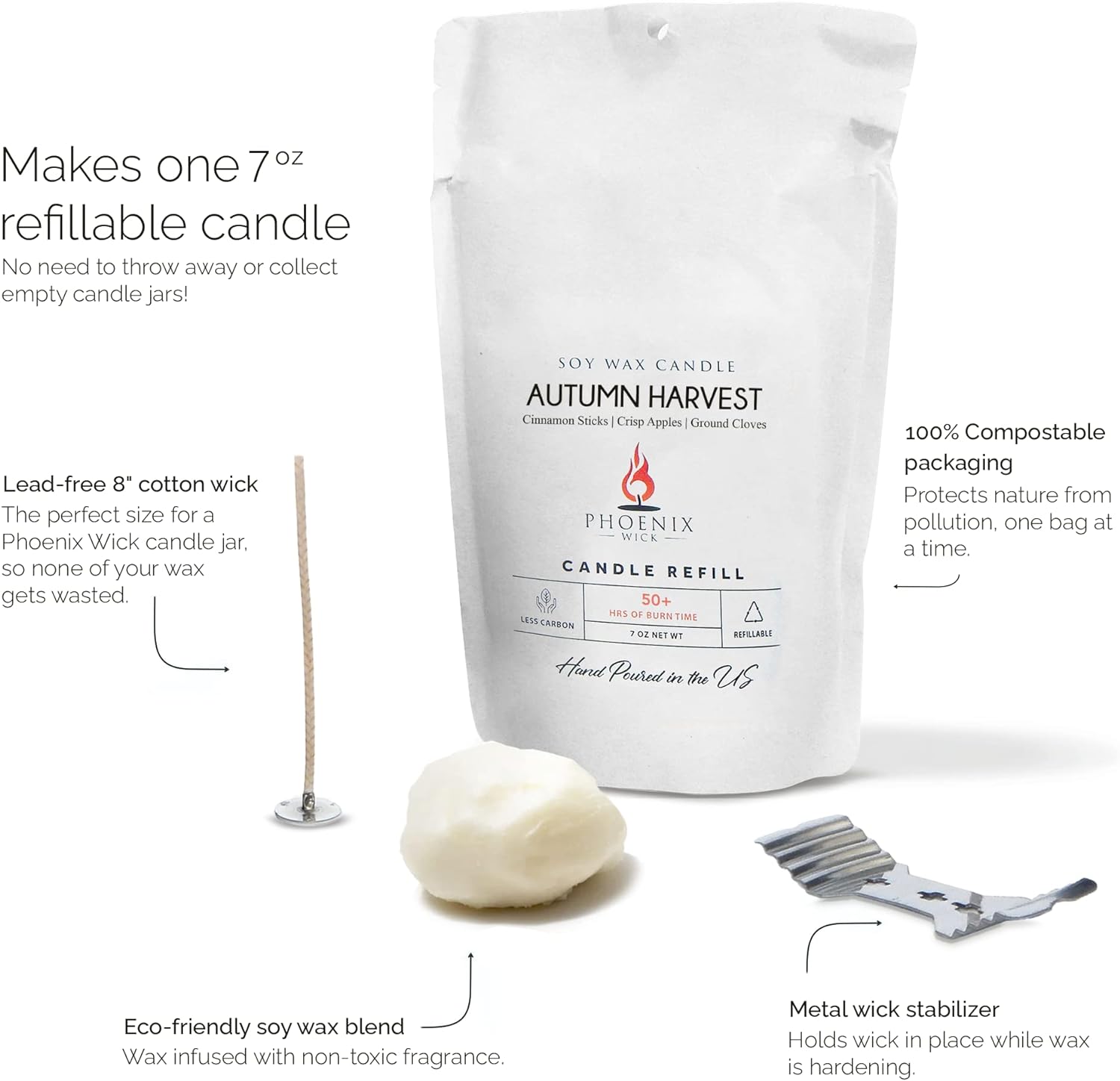 Autumn Harvest - Candle Making Kit