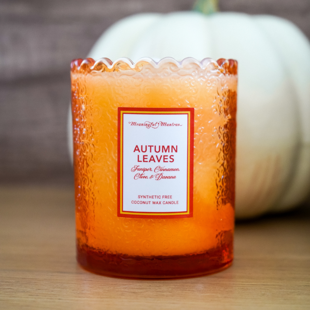 Autumn Leaves Natural Candle 8oz Kaia Collection