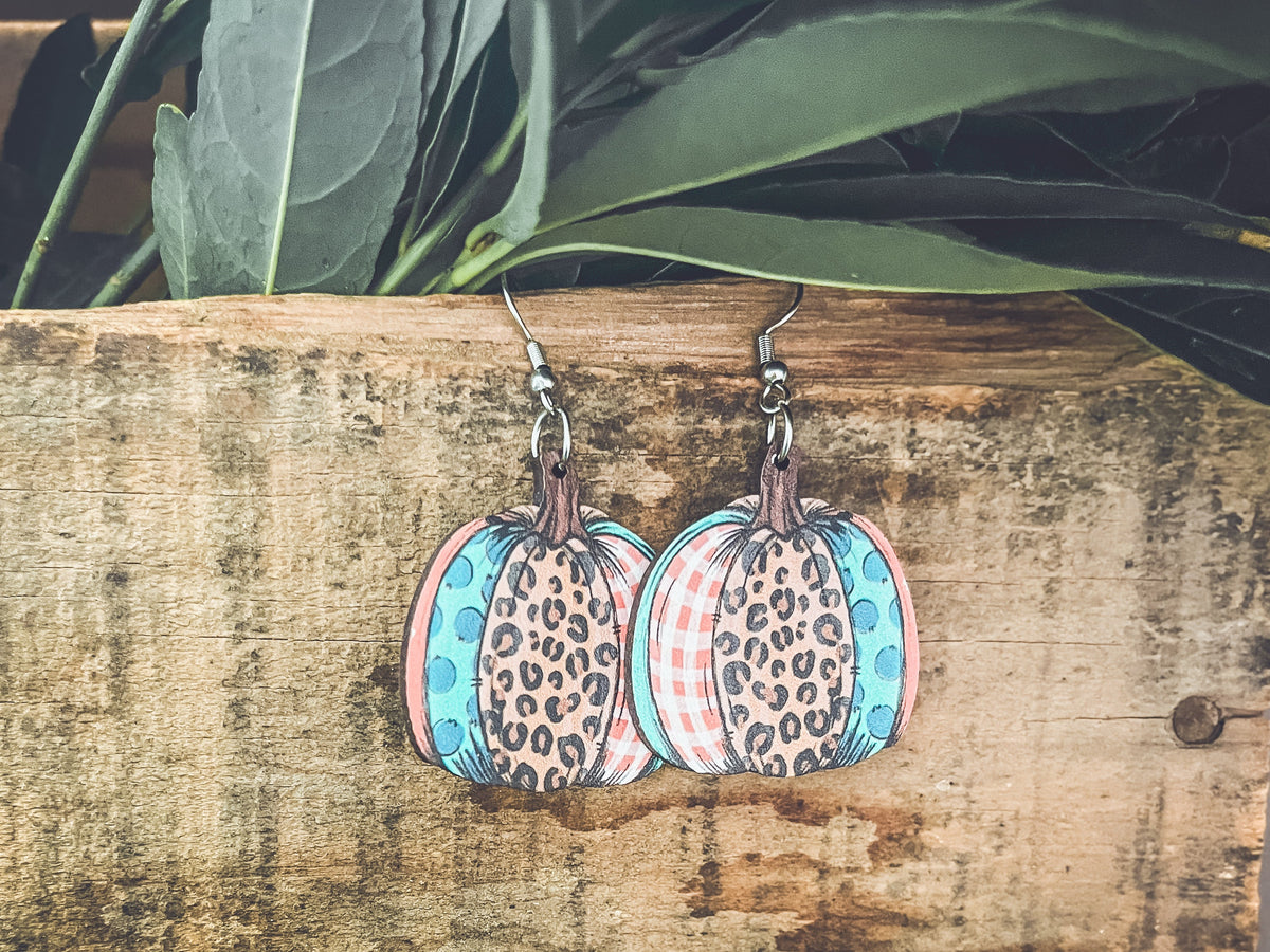 Adorable Fall Pumpkin Earrings