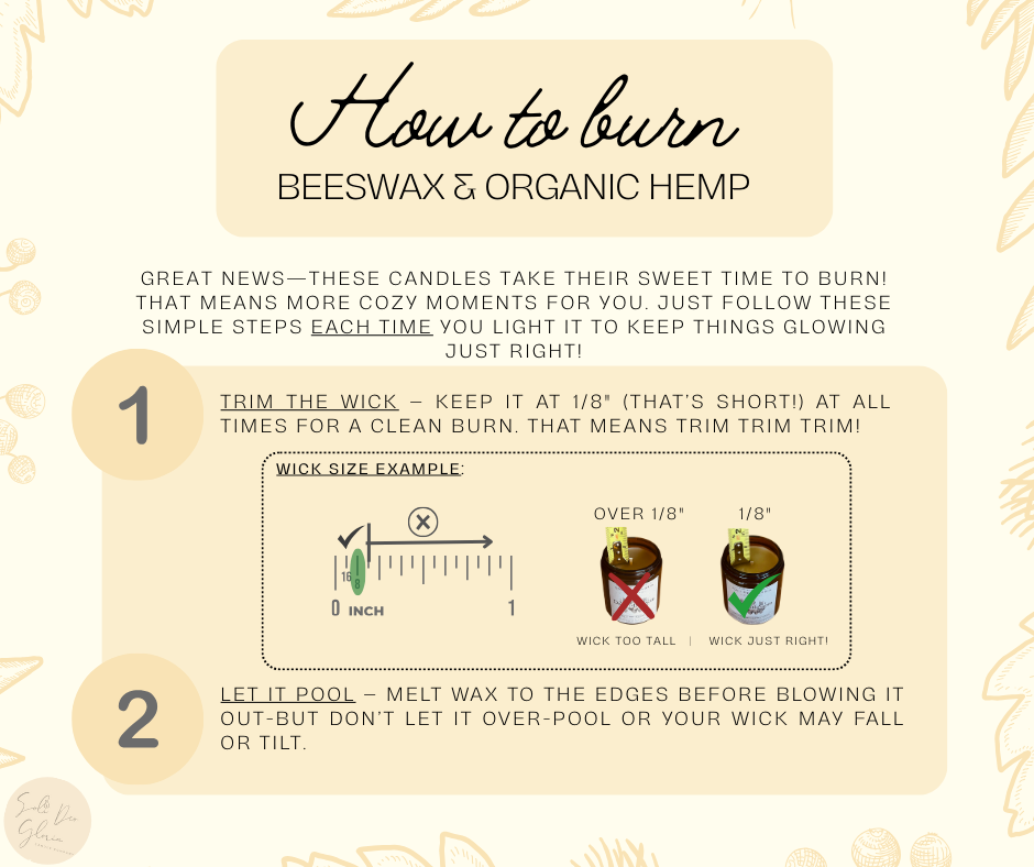 Pumpkin Pie Beeswax Candle | Cozy Fall Bakery Scent