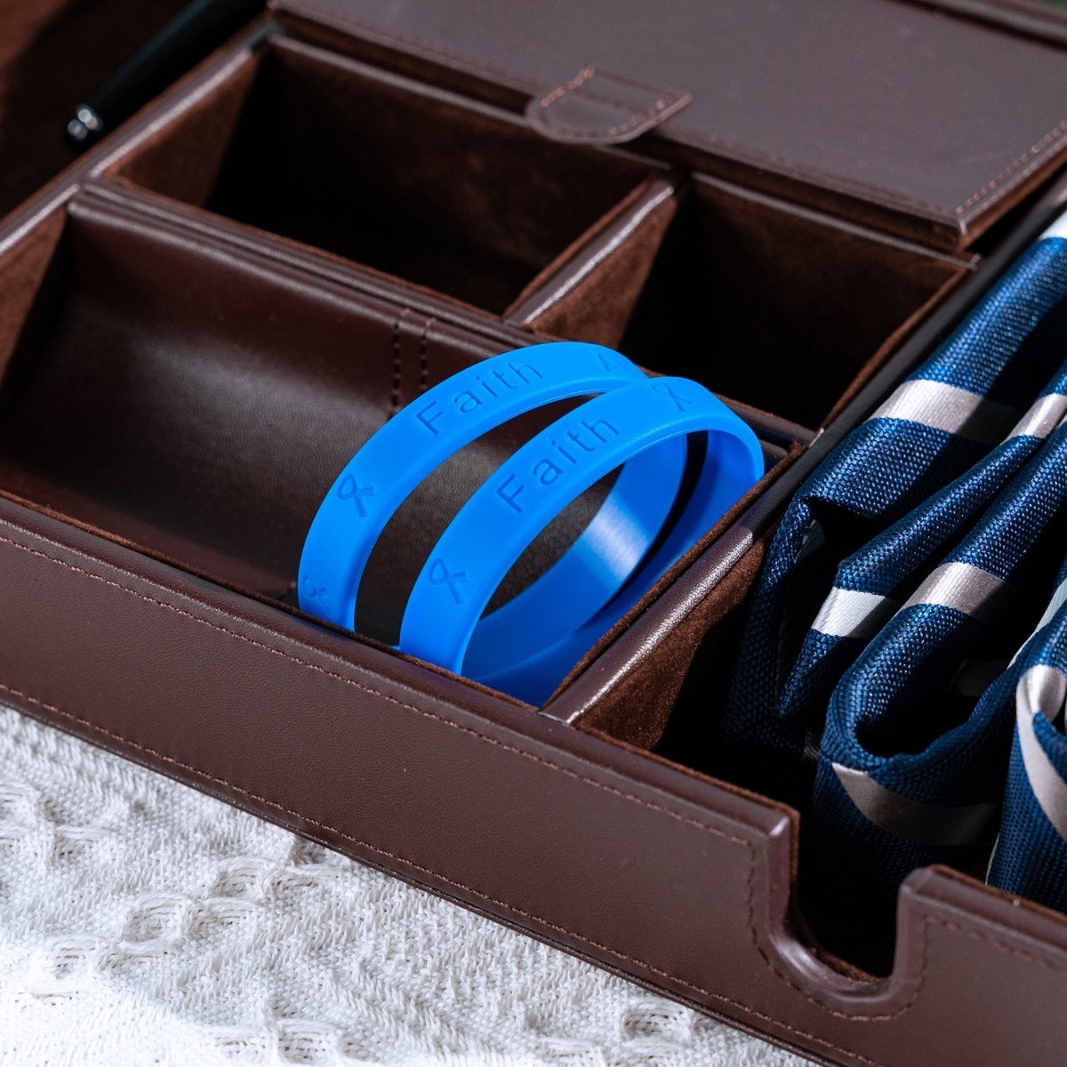 Colon Cancer Awareness Silicone Bracelet Wristbands