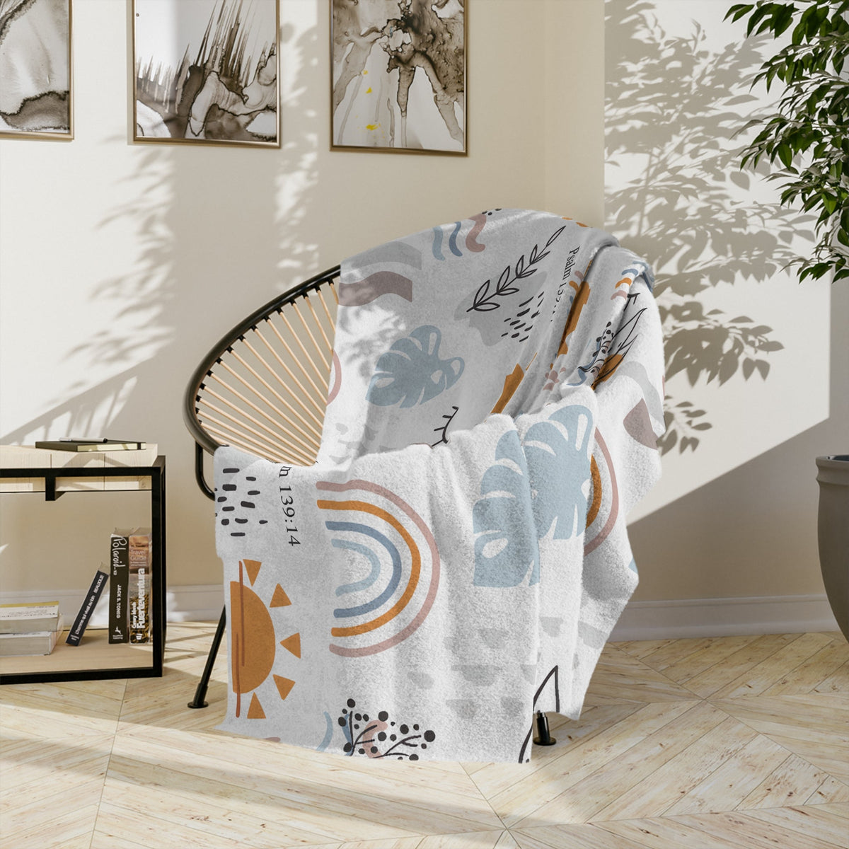 Fearfully and Wonderfully Made Fleece Blanket