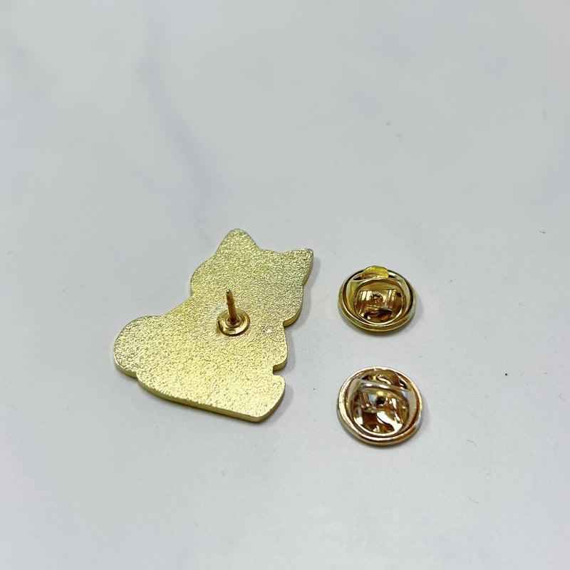 Corgi Drinking Boba Enamel Pin – Cute Dog and Bubble Tea Gift